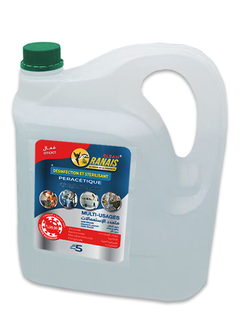 Désinfectant et stérilisant Peracétique 5L
