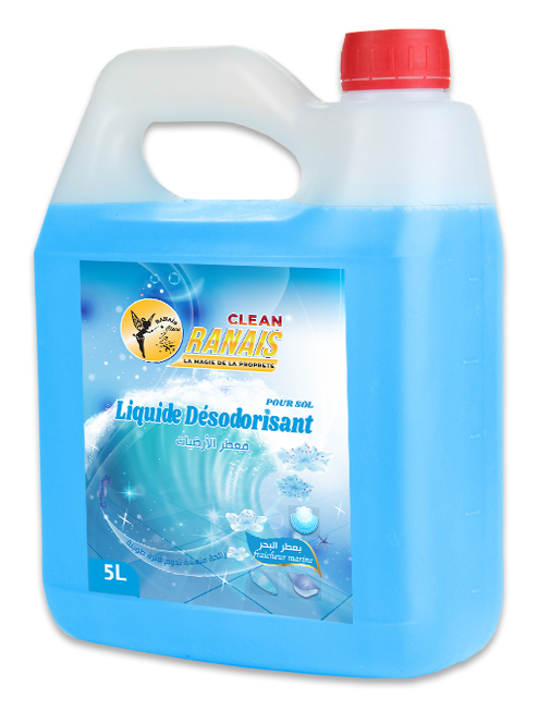 Liquide désodorisant pour sols-marine 5L
