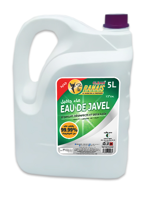 Eau de javel 5L 12°